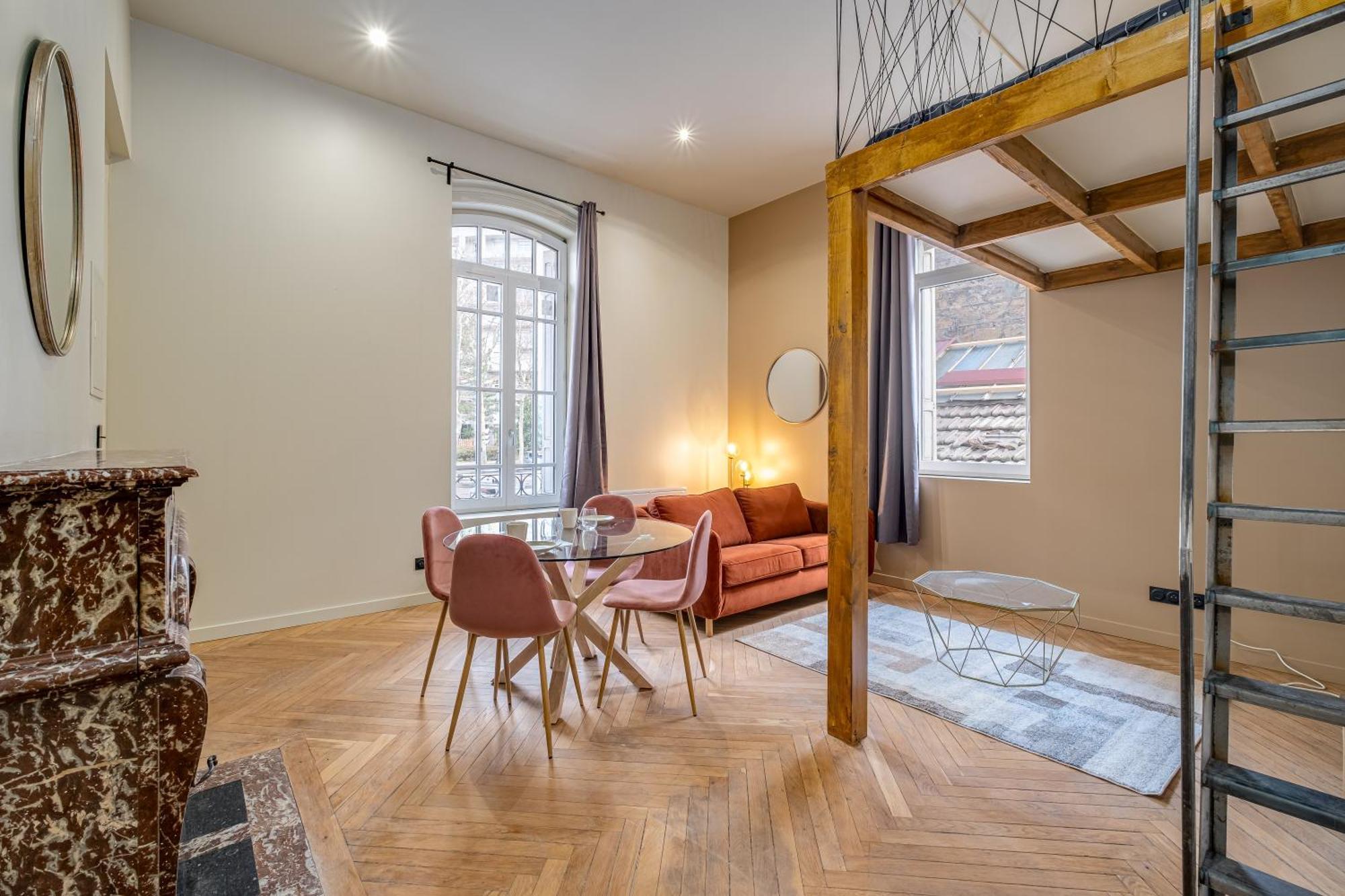 Le Poudre Cours Fauriel Magnifique Appartement Saint-Etienne  Extérieur photo